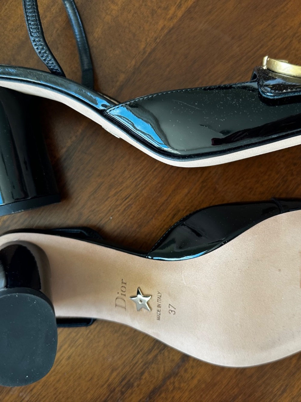 Dior C’est Slingback pump- black - Picture 5 of 7